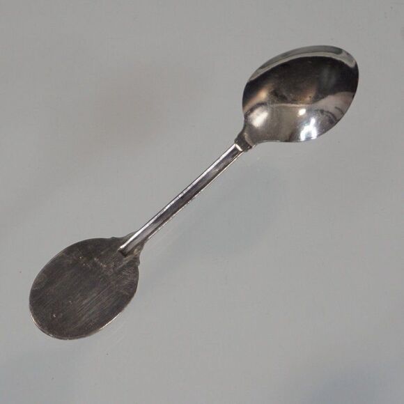 Map Of Ireland Vintage Souvenir Spoon Silverplate - Picture 7 of 9
